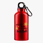 Металлическая бутылка 400 мл UV-DTF