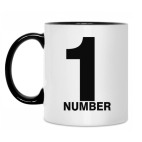 Кружка двухцветная