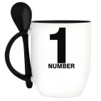 Кружка с ложкой