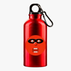 Металлическая бутылка 400 мл UV-DTF