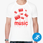 Мужская спортивная футболка