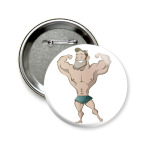 Значок 58 мм Качок