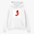 Толстовка худи оверсайз