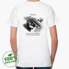 Женская футболка органик