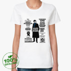 Женская футболка органик