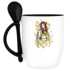 Кружка с ложкой