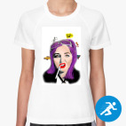 Женская спортивная футболка