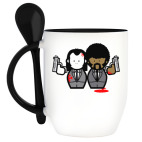 Кружка с ложкой