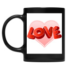 Кружка цветная UV-DTF