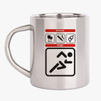 Кружка металлическая