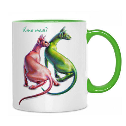 Кружка Кто там?