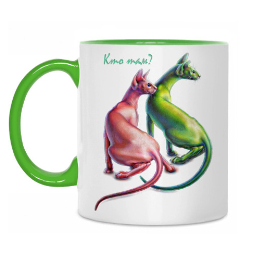 Кружка Кто там?