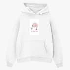 Толстовка худи оверсайз