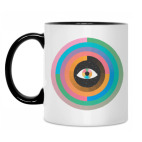 Кружка двухцветная