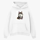 Толстовка худи оверсайз