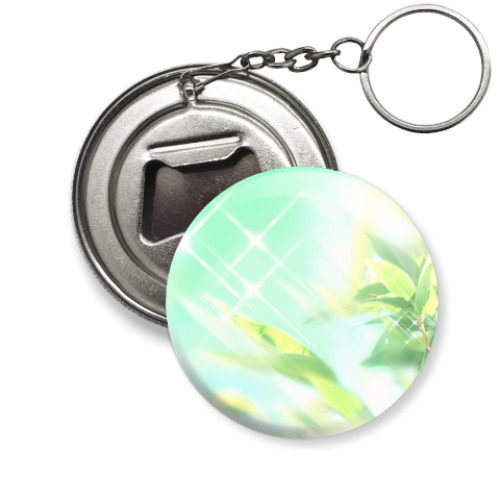 Брелок-открывашка с принтом ЭКО