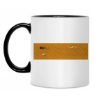 Кружка двухцветная