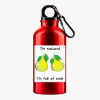 Металлическая бутылка 400 мл UV-DTF