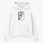 Толстовка худи оверсайз