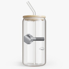 Банка с бамбуковой крышкой