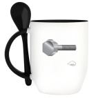 Кружка с ложкой