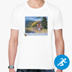 Мужская спортивная футболка