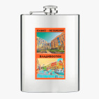 Фляжка стальная