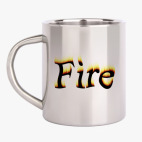 Кружка металлическая