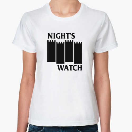 Классическая футболка Night's Watch