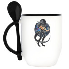 Кружка с ложкой