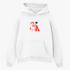 Толстовка худи оверсайз