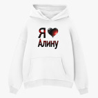 Толстовка худи оверсайз