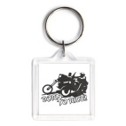 Брелок 3.9 x 3.9 см Born to ride