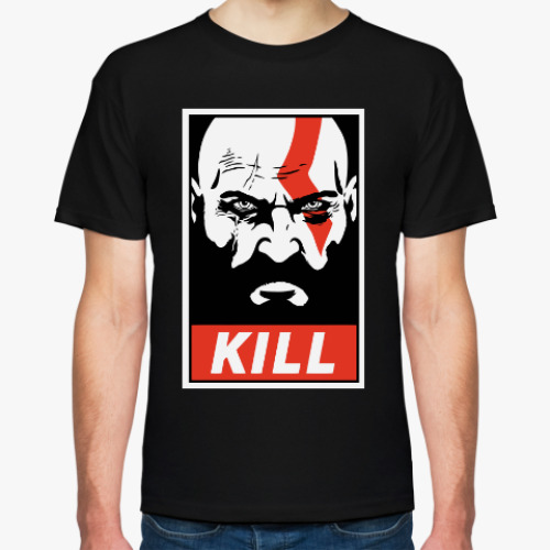 Футболка Кратос Kill | Kratos God of War