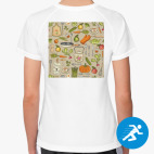 Женская спортивная футболка