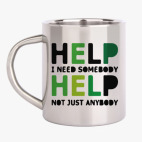 Кружка металлическая