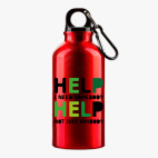 Металлическая бутылка 400 мл UV-DTF