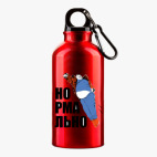 Металлическая бутылка 400 мл UV-DTF