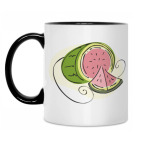 Кружка двухцветная