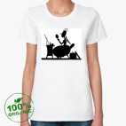 Женская футболка органик