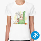 Женская спортивная футболка