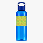 Прозрачная спортивная бутылка