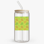 Банка с бамбуковой крышкой