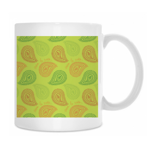 Кружка с принтом Viva La Vida!