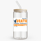 Банка с бамбуковой крышкой