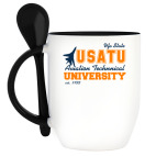 Кружка с ложкой