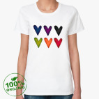 Женская футболка органик