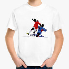 Детская классическая футболка Футбол