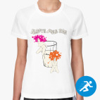 Женская спортивная футболка