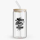 Банка с бамбуковой крышкой